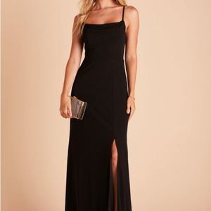 Blondie Nites Sz M Black Slip Dress